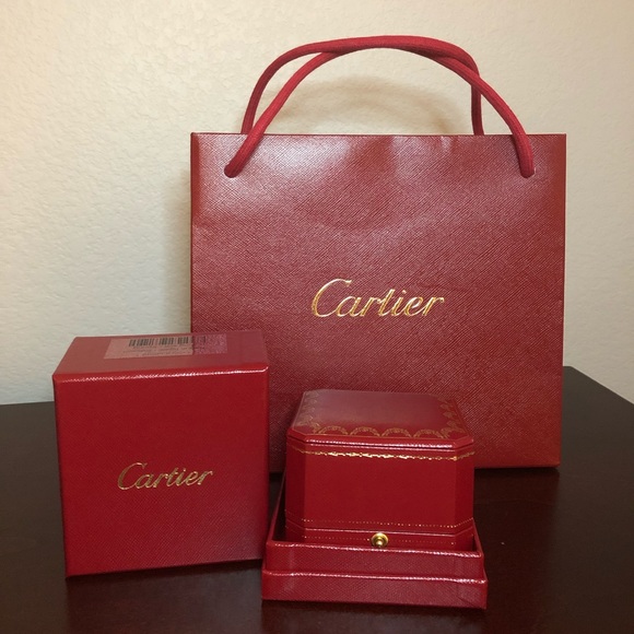 Cartier Jewelry - NEW Cartier Ring Box + Outer Box + Gift Bag